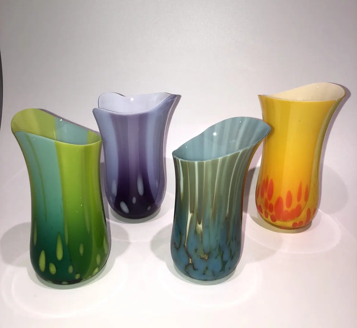 'Drop out' Vases £50.00 each.