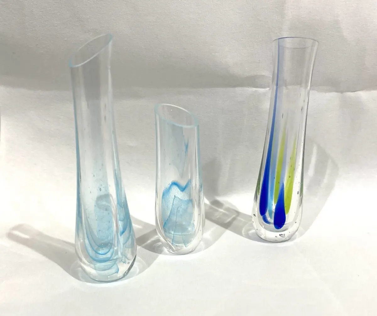 Mini ornamental vessels £60.00 set of 3.