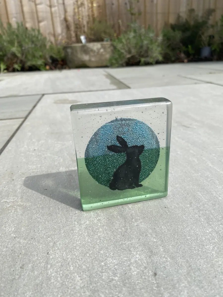 Rabbit approx 9x8 x2.5cm £80.00
