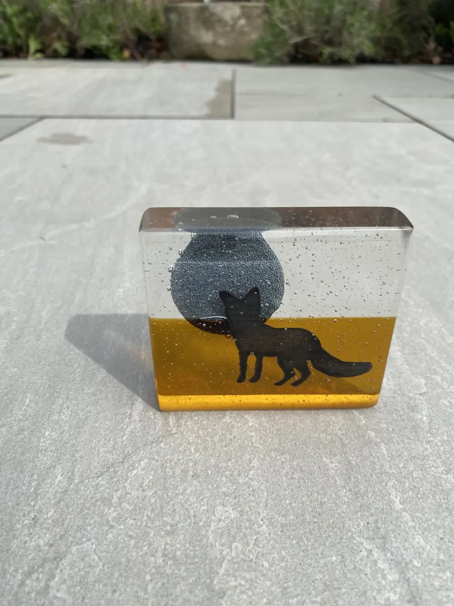 Urban Fox approx 9x8 x2.5cm £80.00