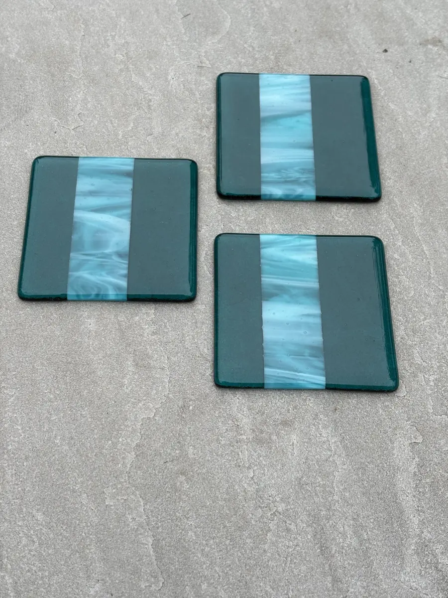 Glacial Ice Series - coasters approx 9cm x 9cm £15.00 each